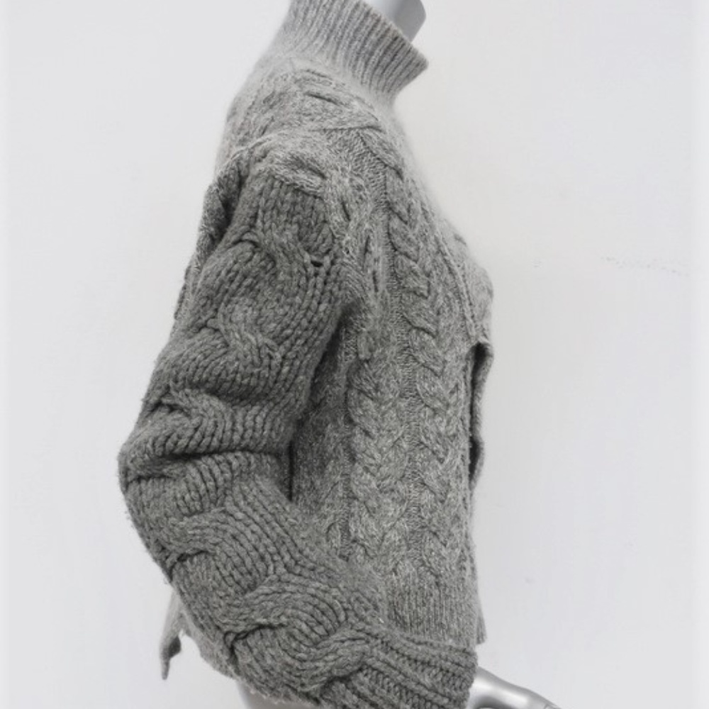 Stella McCartney Turtleneck Sweater Cable Knit - Picture 2 of 6